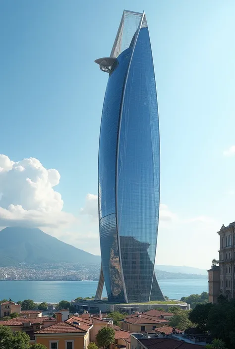 Skyscreaper in naples Italy 