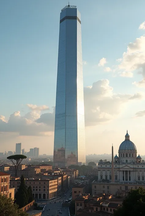 Skyscreaper in rome Italy 