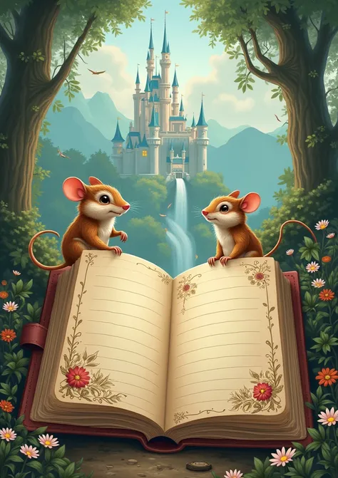 I need you to create 2 diaries together like Disney