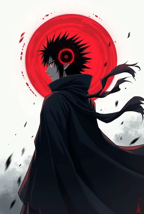 Sasuke with Sharingan branco