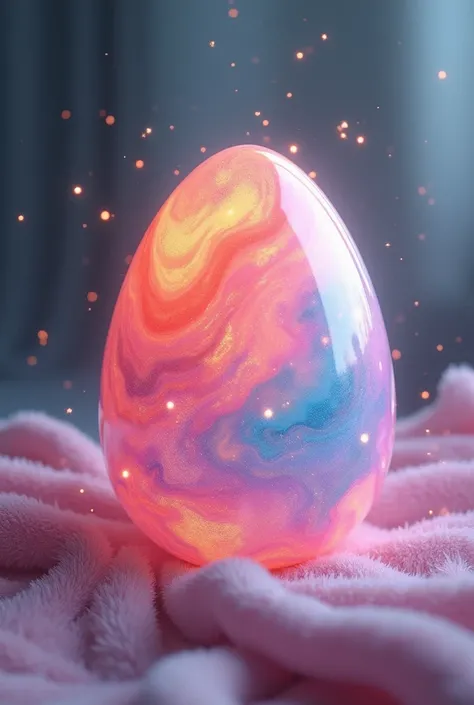 Easter egg with magic home spray more realistic


