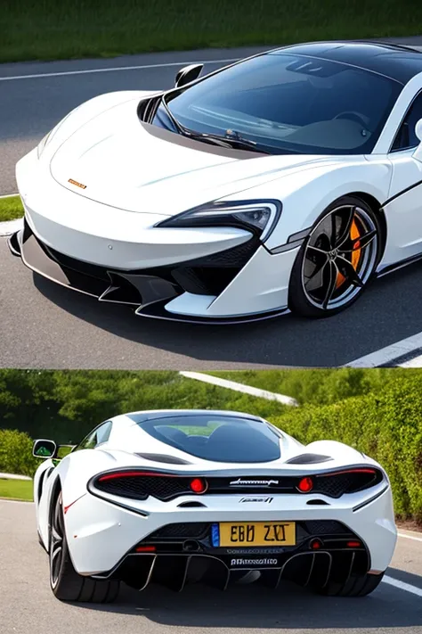 
 8K FULL HD
Create stunning digital art of a McLaren equipped with a body kit ,  highlighting its aerodynamic lines and futuristic design .  The cars main color must be white ,  with gold details that enhance its elegance and sportiness . 

In the backgro...