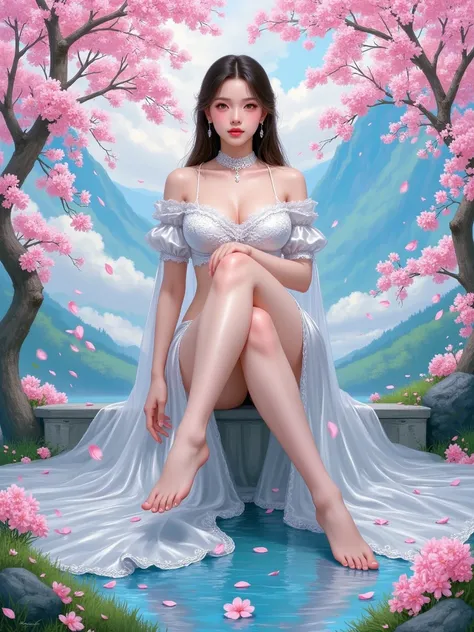 Photography Chinese painting sexy girl 摄影国画性感女孩