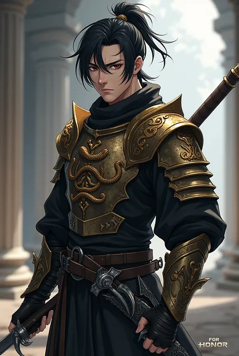 character name: Mitsuo  "Revenant"  Kurogane

Age :  s

Height : 1, 73m

Appearance : Lean body, more muscular.  medium black hair ,  attached to a short ponytail ,  with some loose locks .  Diagonal scar on the face .  Intense and serious eyes .

Style: m...