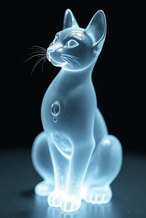 Glass cat

