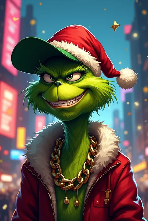 Gangsta grinch happy new year