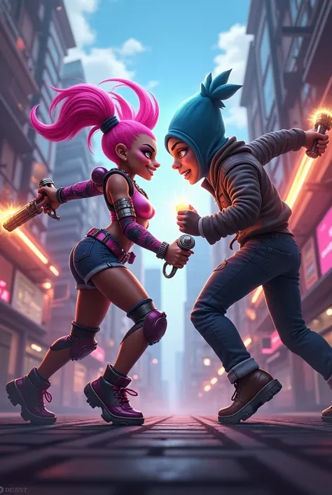 Que sea con jinx y Ekko