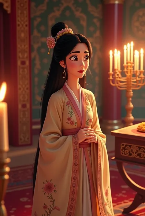 Princess Mulan celebrates Hanukkah