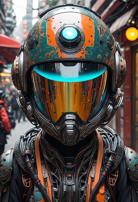  Futuristic Helmets 　Front