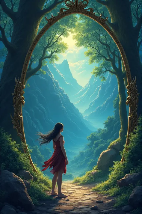 Sure! Here’s the revised synopsis with catchy names:

### Synopsis for "The Enchanted Mirror"

In a quaint little town, **Liora**, a curious and adventurous young woman, stumbles upon an ancient mirror in a dusty antique shop. Intrigued by its ornate frame...