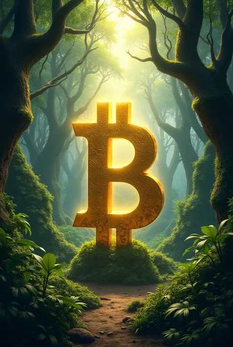 Bitcoin জংগলে চার দিকে গুল্ড