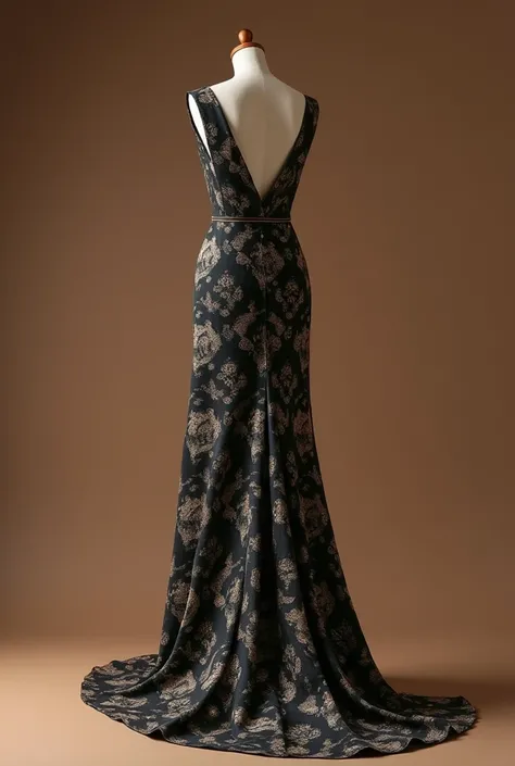  Silk Evening Dress Pattern