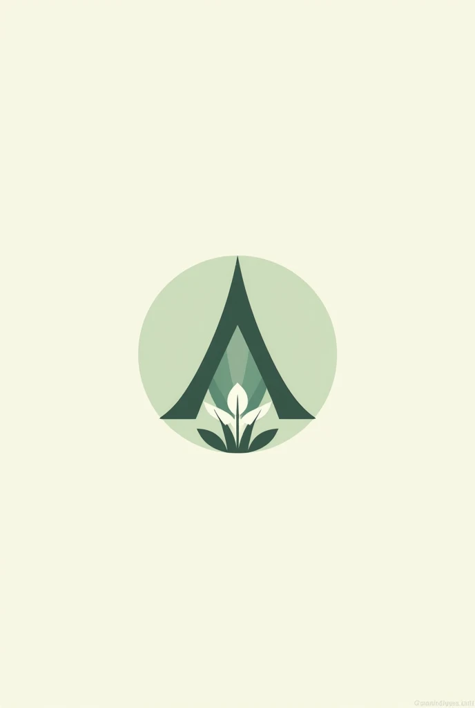 I want to create the first one. Give me a prompt to make the 2D logo in Plant of Al.

