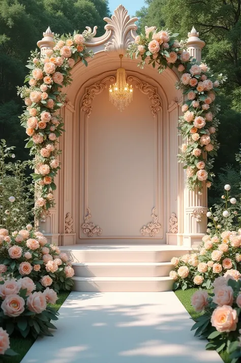 Make some wedding stages
