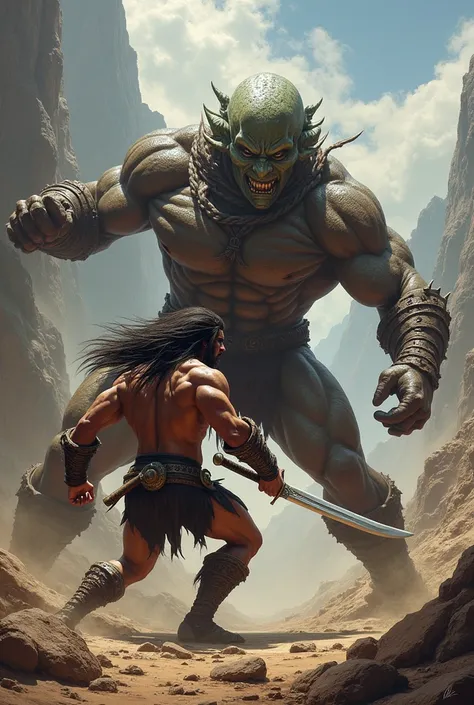 Conan the barbarian vs omni man