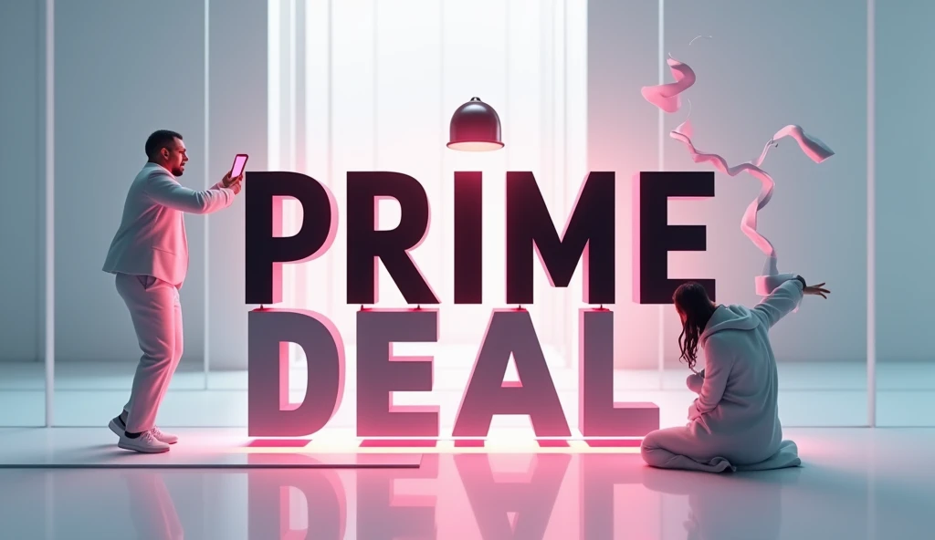 Make a business banner with " Prime Deal"