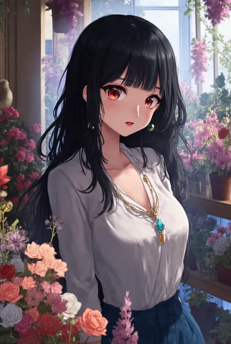 **name:** Virgo  
**age:** secret

**Profession:**  Flower shop owner and a figure in the artistic institution of the island.

** Appearance :**
- Very , so beautiful, High, gầy,  slender .
 - Black hair ,  eyes like the sea .
Mermaid

**Character:**
 - Cu...