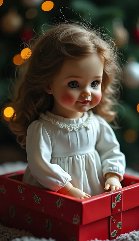 Cristina was excited. Among the gifts under the tree, one stood out: a small box, wrapped in bright red paper and no return address. Her parents said it wasnt theirs, but they allowed her to open it. Inside was a porcelain doll in a white dress.

That nigh...