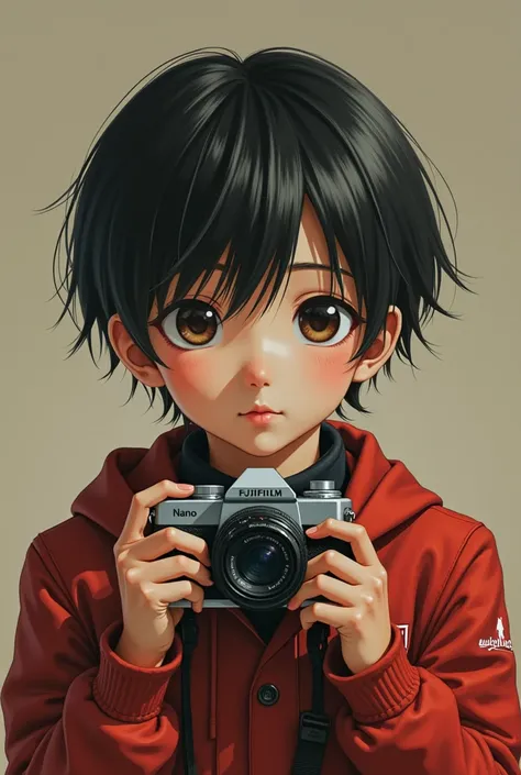 カメラでphotographを撮る男性のアラフphotograph, a  photorealistic painting by Shinoda Toko, Tumbler, Photorealism,  A mix of anime style and Fujifilm ,  Kuvshinov Ilya, photograph ), photograph], Portrait of Rofi, 90’s photograph, Artist: Arata Yokoyama,  photorealisti...