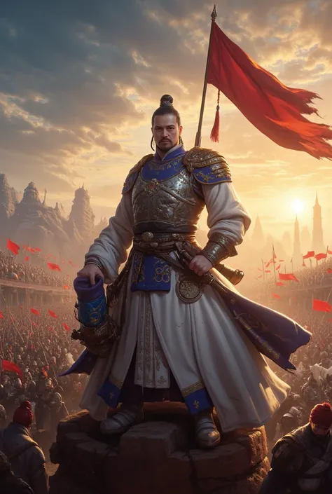  Three Kingdoms: Romance、Zhuge Liang and Kong Ming、Bearded、military adviser、Chancellor of Shu