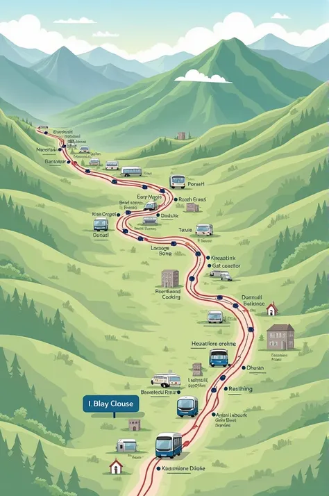 Damauli to dharan bus map 