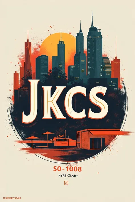 "JKCS restaurant and Bar" create a logo