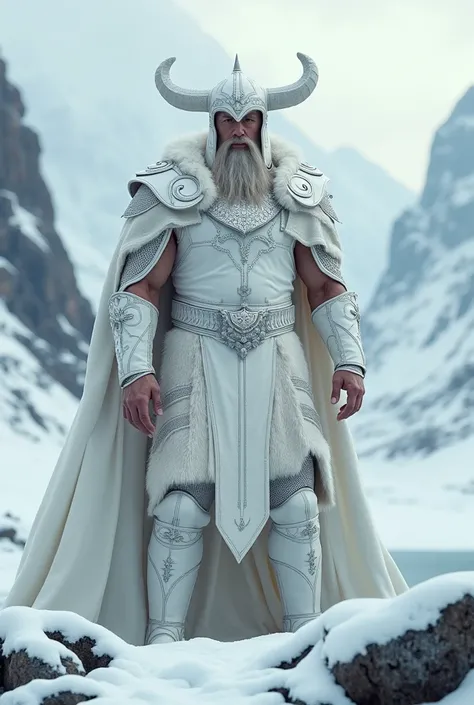 Create me a Viking dressed in white Fortnite 