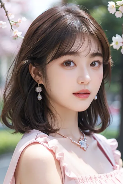 41
(           Short Bobs fluffy waves     :1.23),                               1 girl, Alone,       , 8K images、Chest, bangs,   Brown hair on the abdomen     , Thin Nose、Moisturizing lips 、24 years old、 164 cm、       big eyes、Droopy eyes、 Teal Eyelids、  ...