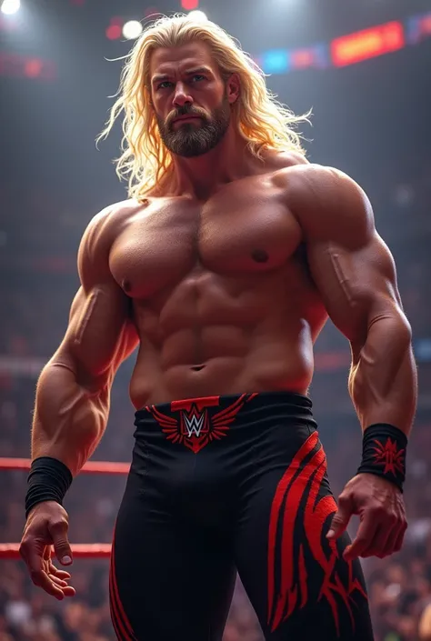 WWE hunk dude blonde face