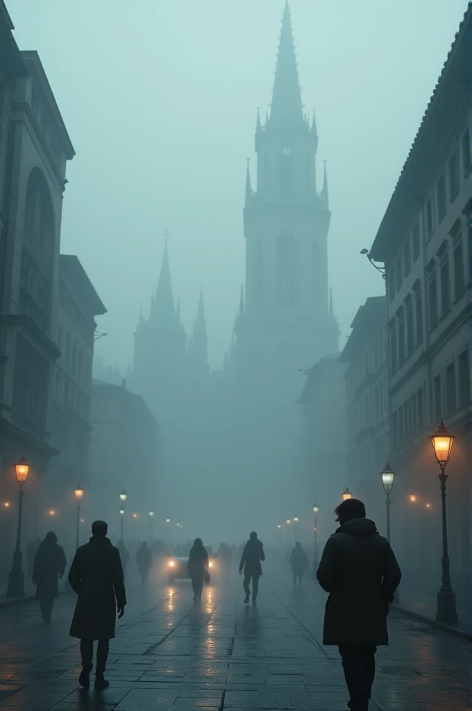 Munich, fog