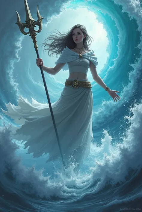 Beautiful girl in a life-crowned shawl linked with her bow can create a huge whirlpool to drown her enemies , summon huge waves to roll the enemies
He has megic powers with his melodious voice to influence his enemies to commit suicide
Holding a trident sp...