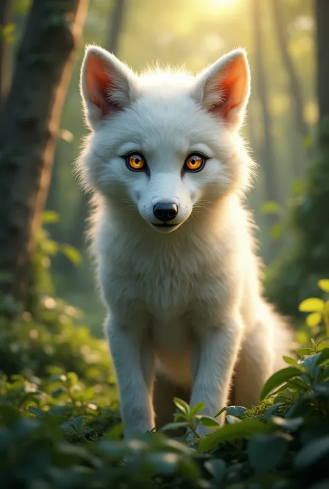 White wolf boy