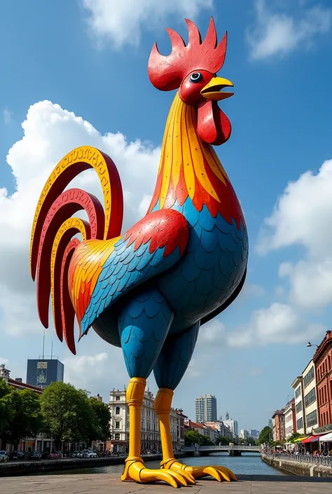 Galo da Madrugada .  Recife City Monument