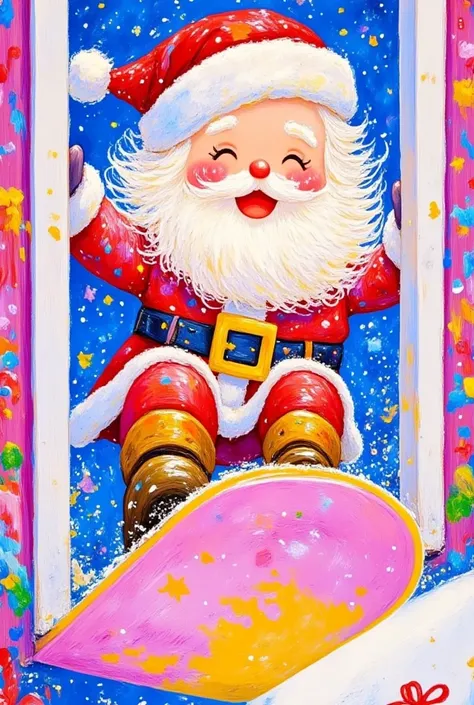 merry christmas Santa Claus claus is coming out of the door, Santa Claus claus, Santa Claus clause, 🕹️ 😎 🔫 🤖 🚬, Santa Claus,  他在热情地问候你 ,  profile picture,  profile pictureture, Unknown artist, Official art drawing, Avatar pictures,  profile picture, Added ...