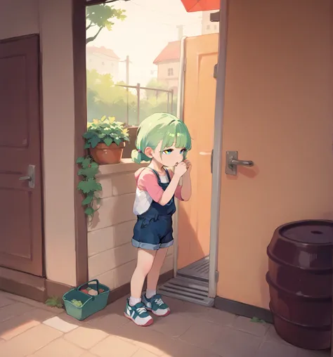 loli green hair