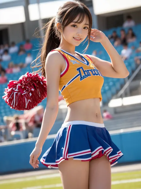 beautiful girl､Cheerleader､See through