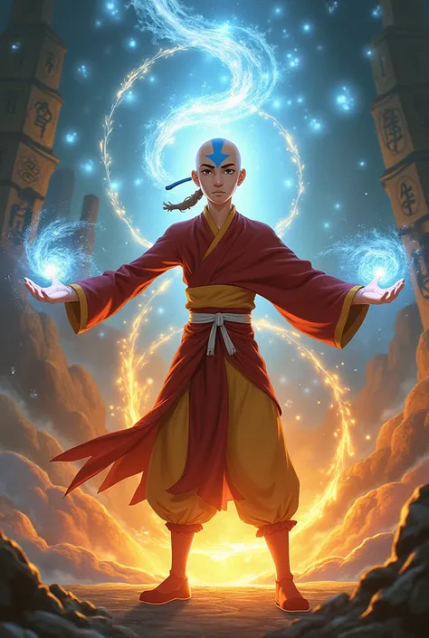 Aang bending element Magic 🔮