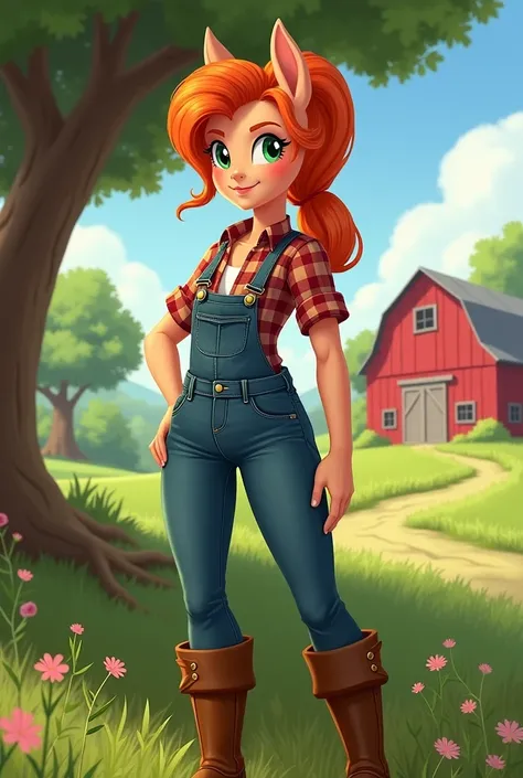 Applejack de my little pony como humana