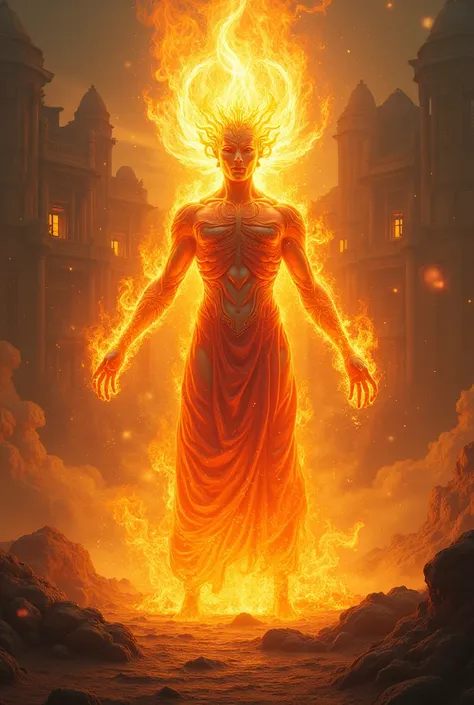  He is no longer just the Guardian of Fire but the embodiment of the Elemental Flame in its purest form. Indian fantasy