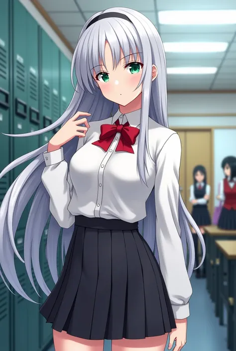 An image of Rossweisse from highschool dxd 