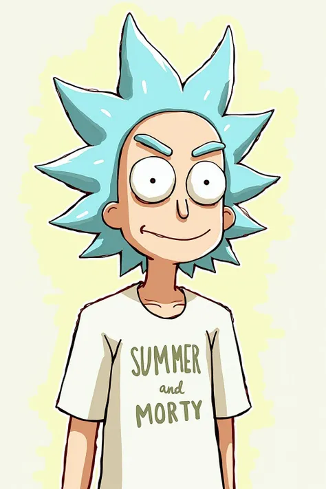 (Name: Summer Smith)
(drawing style, rick and morty)
