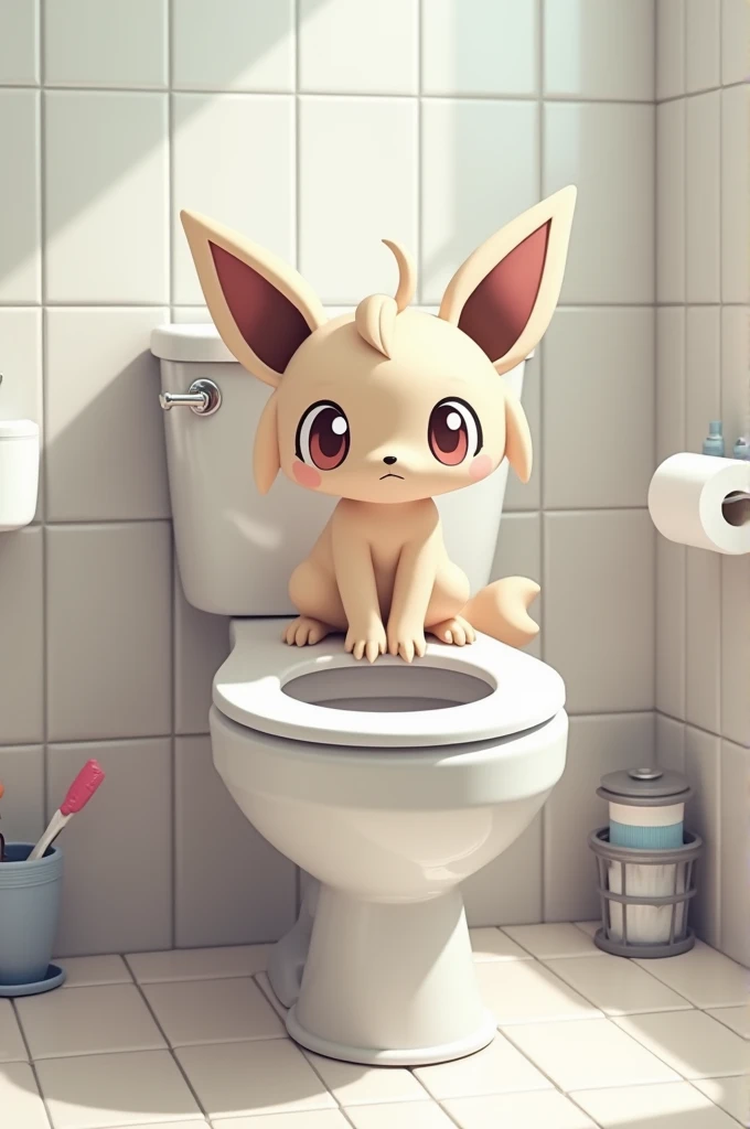 MAKE ESPURR SITTING ON TOILET