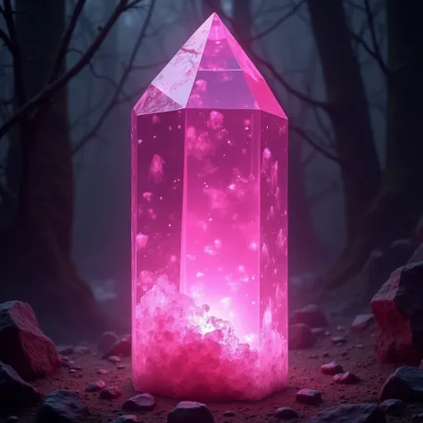 big pink crystal ,Mysterious, imaginary,Fortune telling, top quality, high image quality
