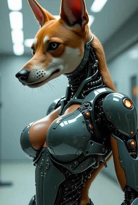 dog , robot , implants , breasts , sexy