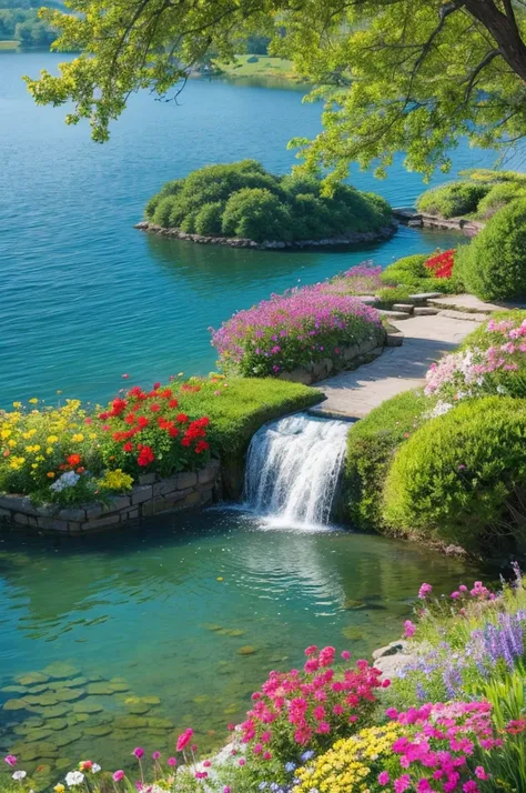 Scenery paintings that become popular in Jigsaw Puzzles、Beautiful flowers 