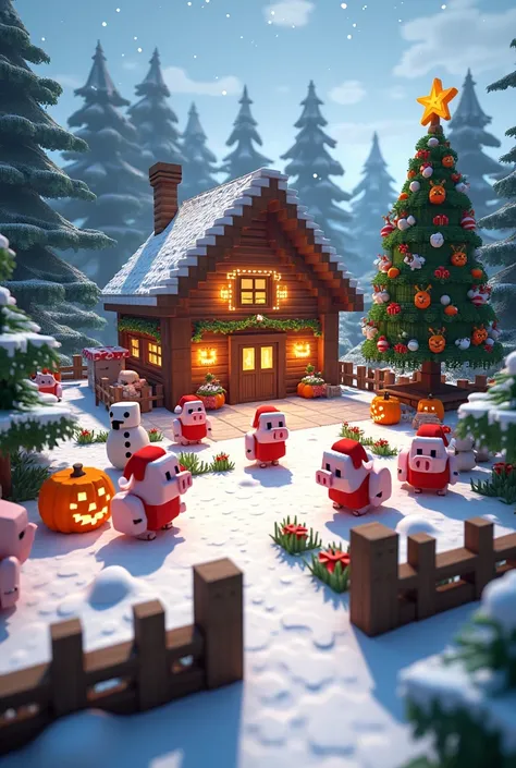 Easier Christmas farm for Minecraft 

