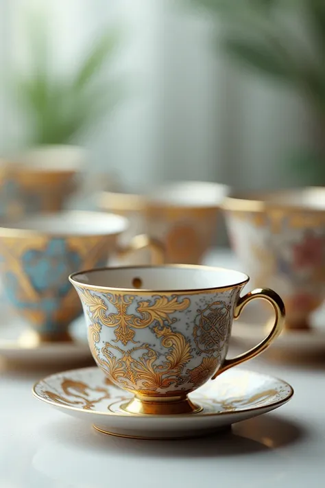 Unique tea cups