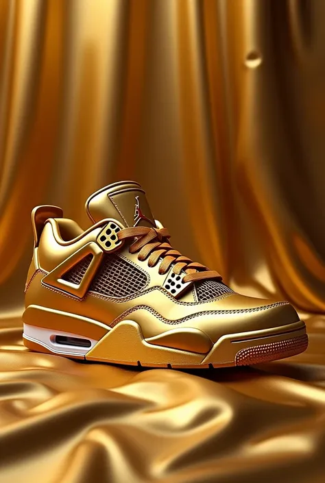 jordan 4 in gold 
