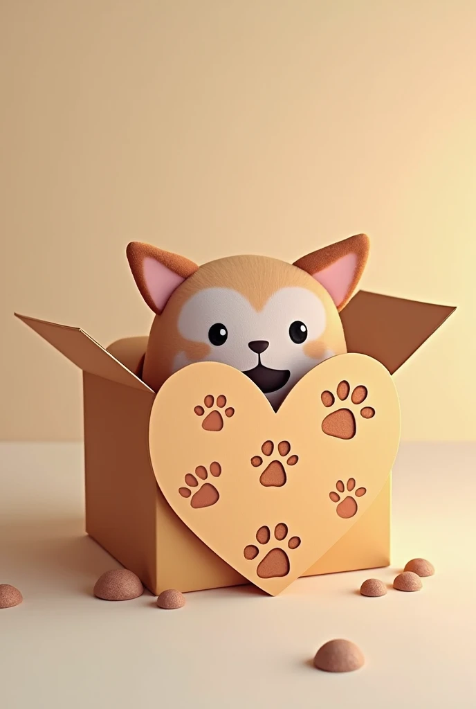  We would like to make a self-designed packaging. Usually the purchased dog food comes in a box with the food as a fiber bag, or put in the bag without mechanism. Box We want to get a picture of the packaging is a paper box with dog food that is in a bag i...