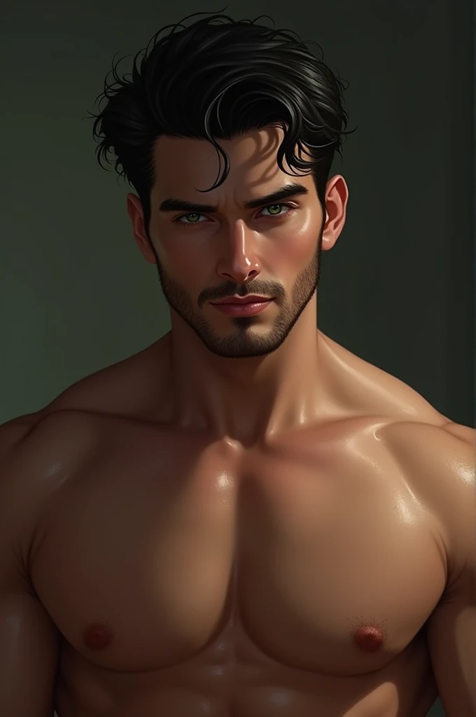 He’s devastatingly handsome, with almost-black hair, dark stubble trailing down his jaw, and piercing green eyes. He is far too good-looking for any teacher to reasonably be with a mouth made for kissing and a strong body that beg to be touched . He is in ...